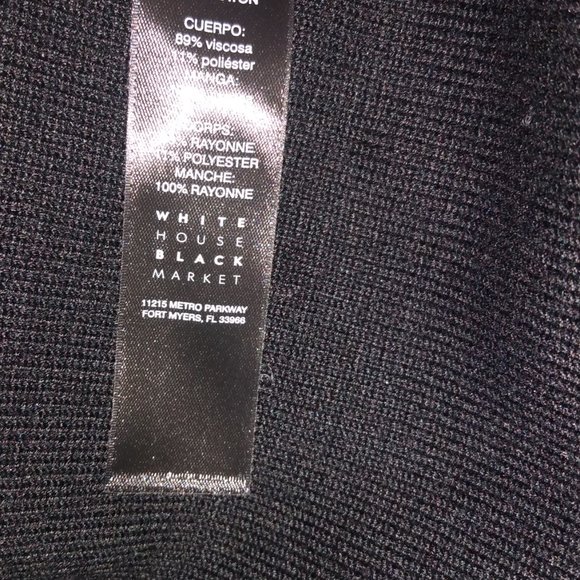 WHITE HOUSE BLACK MARKET DRESS SiZE XL - Picture 4 of 8